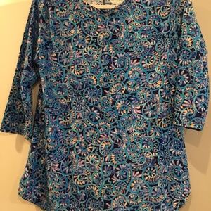 Southwind 3/4 sleeve top